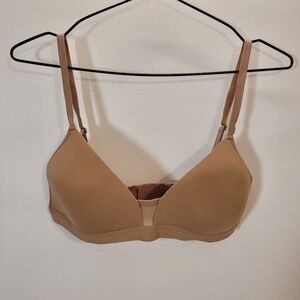 Pepper Limitless Wirefree Beige-Tan Wireless Adjustable Comfort Bra - S
